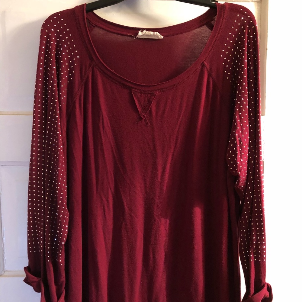 Woman’s plus size 3x bling shirt